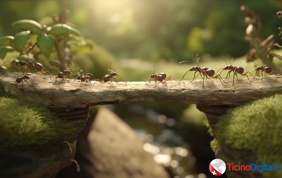 Le formiche nel Ticino: piccole creature con un grande impatto