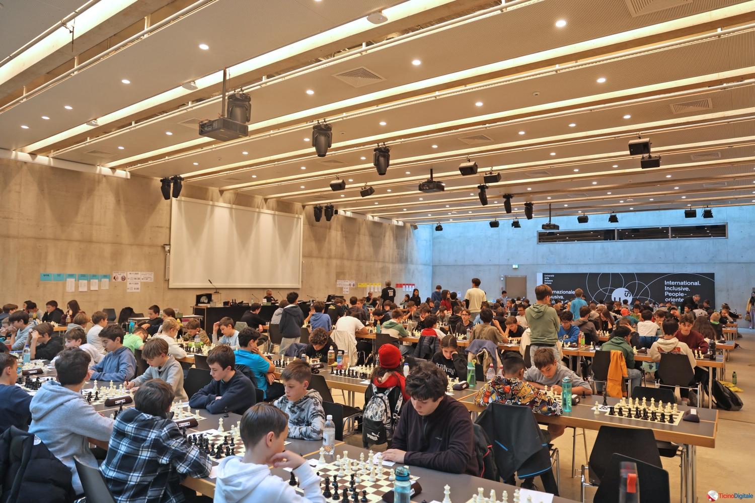 Lugano capitale svizzera degli scacchi giovanili