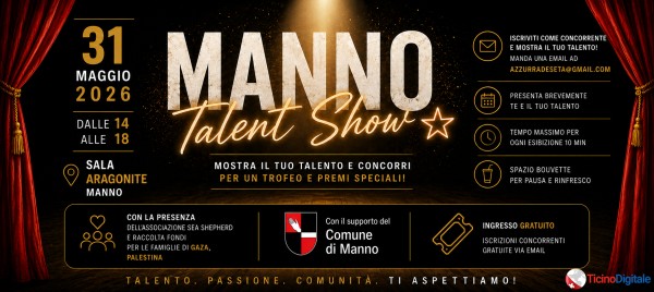 Manno Talent Show 2026: evento gratuito tra musica, spettacolo e talento locale