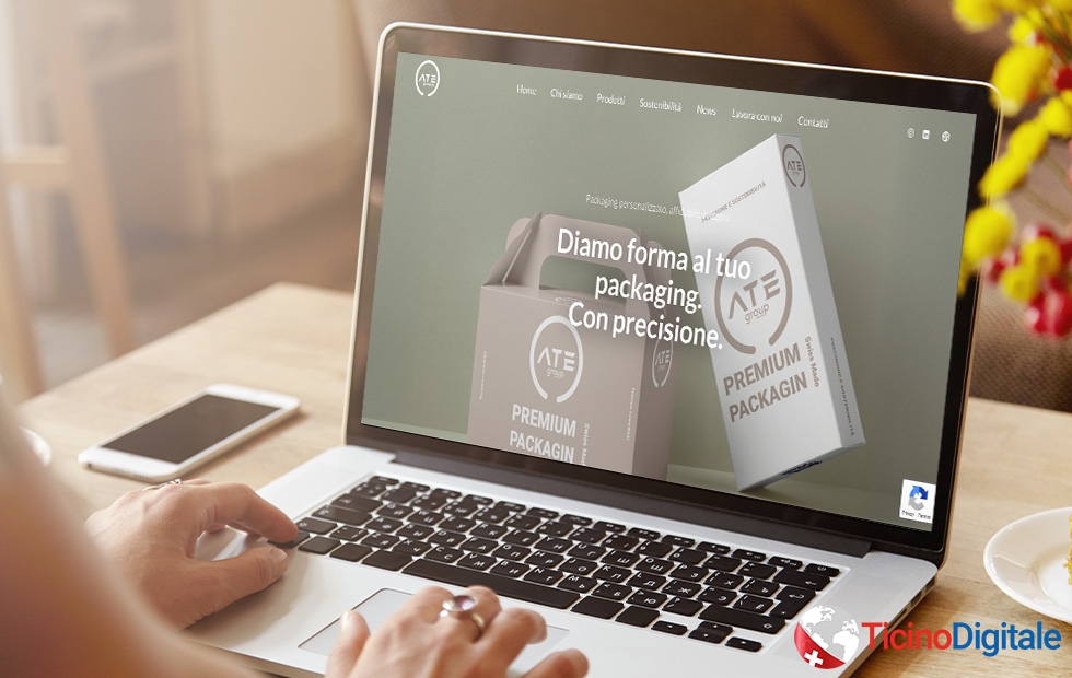 Online il nuovo sito di ATE Group: packaging innovativo e sostenibile in Svizzera