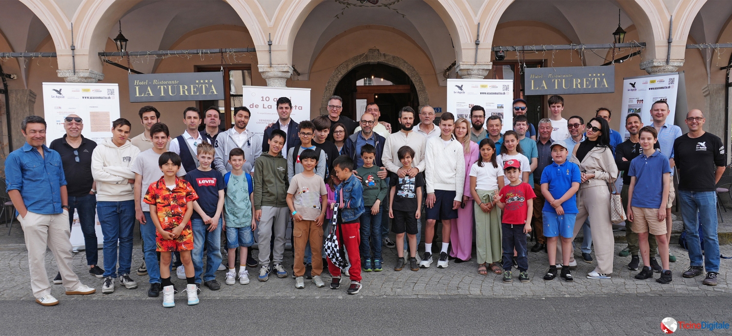 Ottimo successo di pubblico per il “I Trofeo scacchistico open Hotel La Tureta”