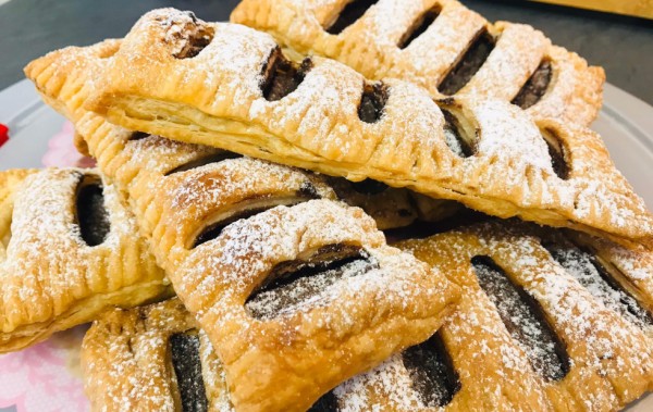 Dolce: Saccottini con ripieno alla Nutella